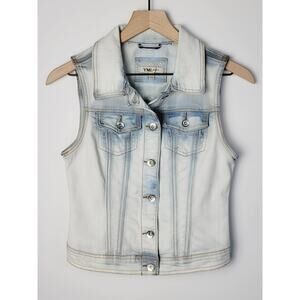 EUC YMI Denim Jacket Vest - Small